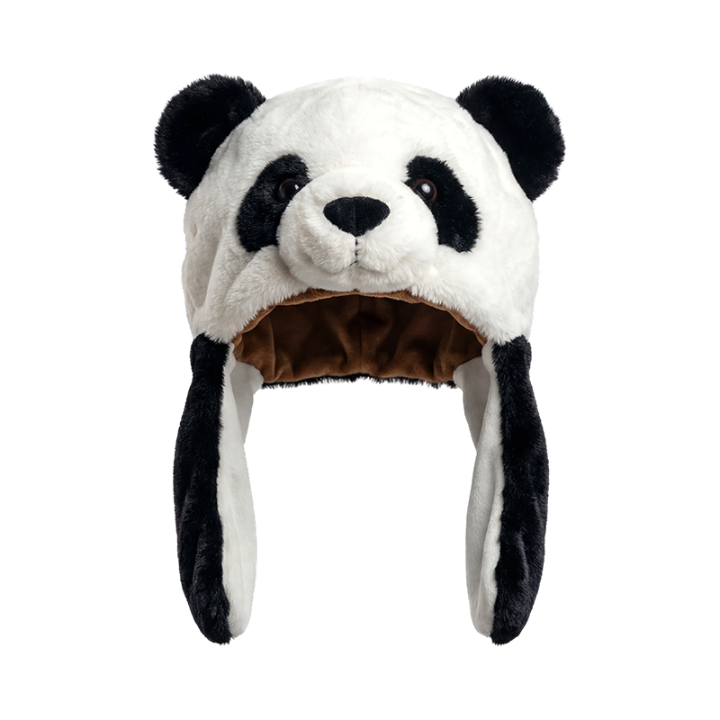 Classic nigrum & album panda gausapo hat