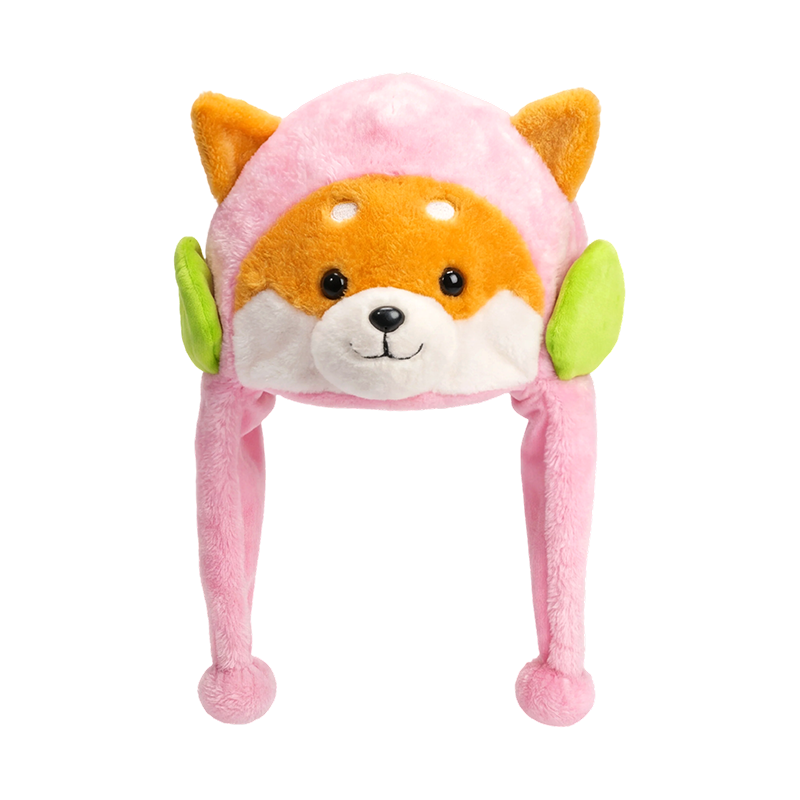 Shiba inu gausapo pulchra rosea petasum